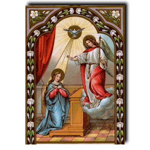 Annunciation of Our Lady print