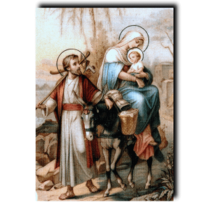Flight into Egypt print