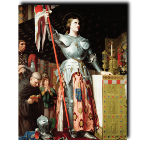 Joan of Arc (Jean Auguste Dominique Ingres) print