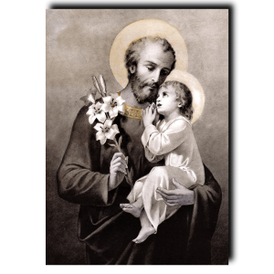 Joseph (St. Joseph and the Christ Child) print