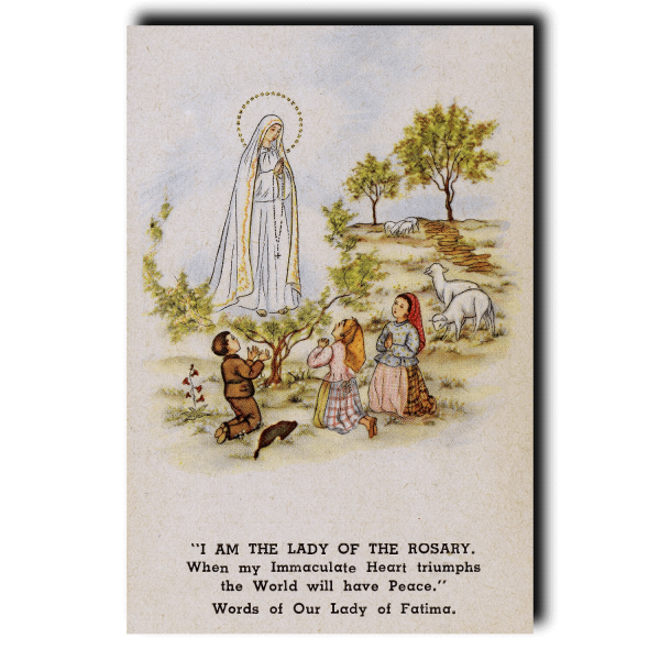 Our Lady of Fatima print