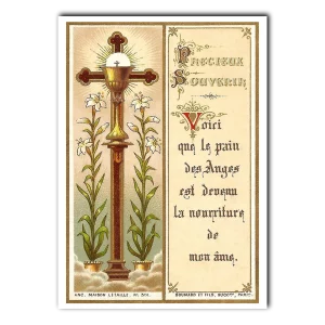 Eucharist Maison Charles Letaille and Boumard 5x7