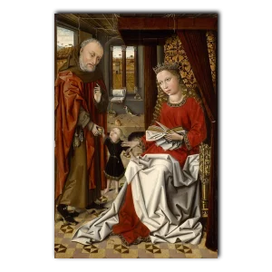 The Holy Family in a Room 4x6