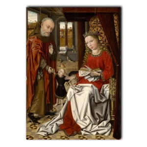 The Holy Family in a Room 5x7