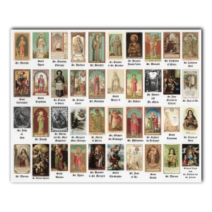 Assorted Saints Stickers Volume 2