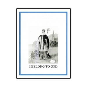 Baptism Anniversary Card Saint Patrick