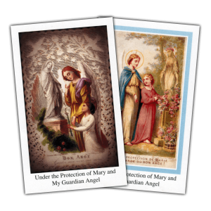 Blessed Virgin Mary holy cards