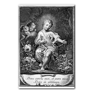 Christ Child Sacred Heart Print 4x6