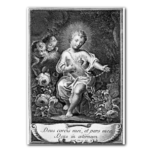 Christ Child Sacred Heart Print 5x7
