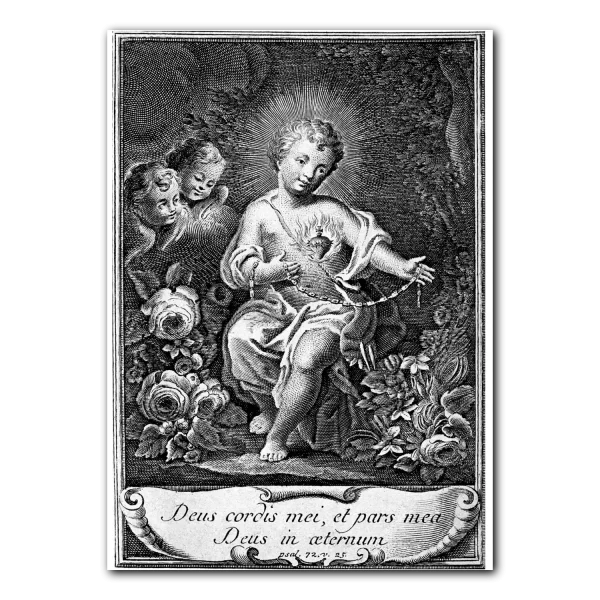 Christ Child Sacred Heart Print 5x7