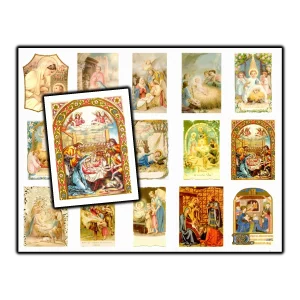 Christmas Nativity stickers