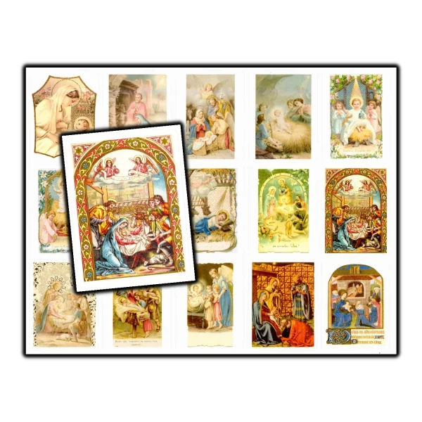 Christmas Nativity stickers