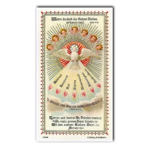 Come Holy Spirit holy card