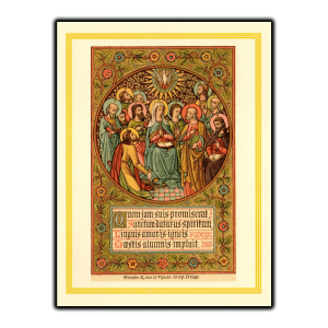 Confirmation Congratulations Card Pentecost