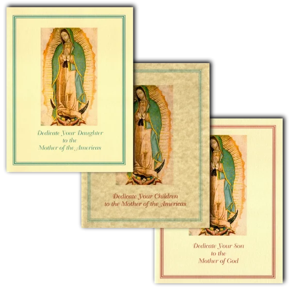 Dedicate Your Children to Mary note cards
