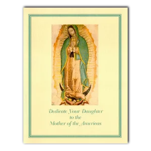 Dedicate Your Daughter to Mary note card