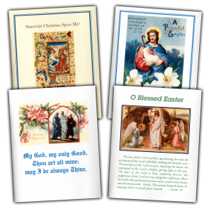 Easter Greeting Cards Set