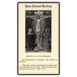 Your Eternal Destiny leaflet