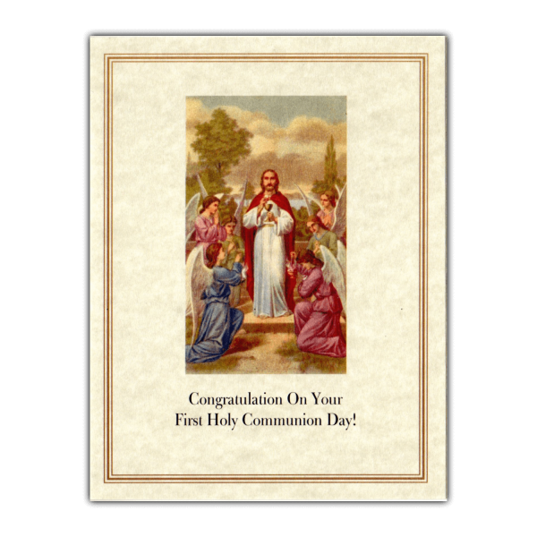 First Communion Congratulations Card 1