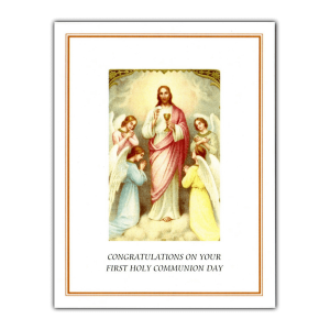 First Communion Congratulations Card 2