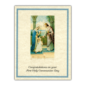 First Communion Congratulations Card 4