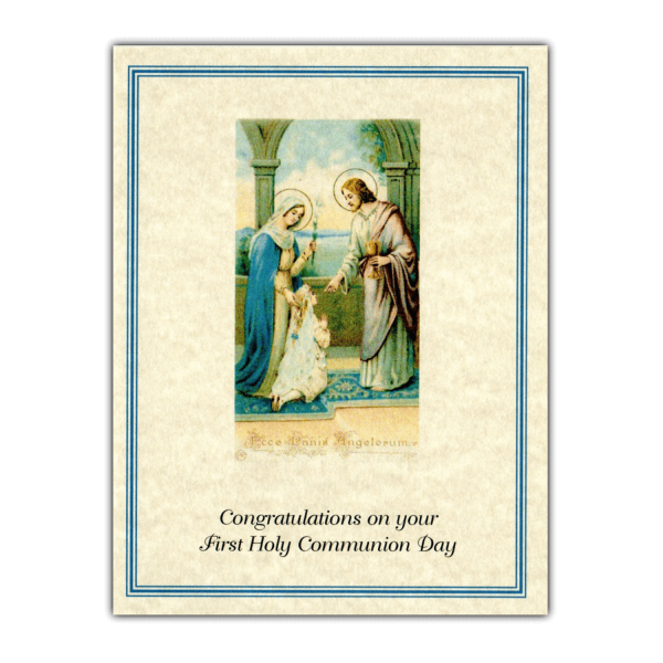 First Communion Congratulations Card 4
