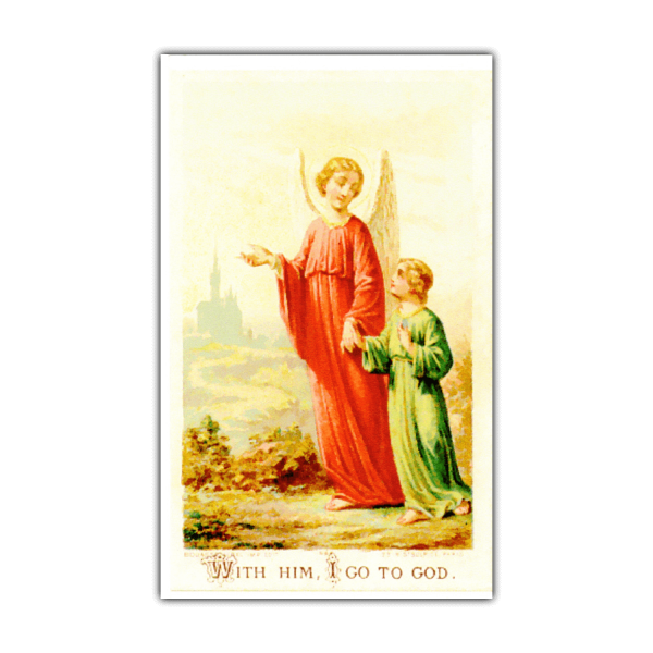Guardian Angel Prayer Holy Card