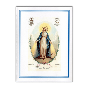 Immaculate Conception note card - Miraculous Medal