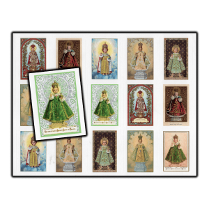 Infant of Prague stickers