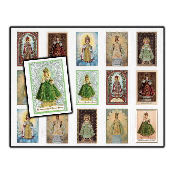 Infant of Prague stickers