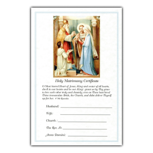 Marriage Certificate