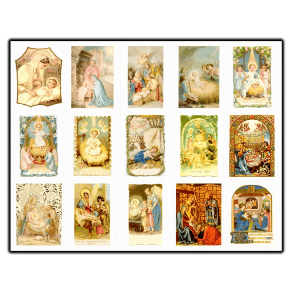 Nativity Stickers set