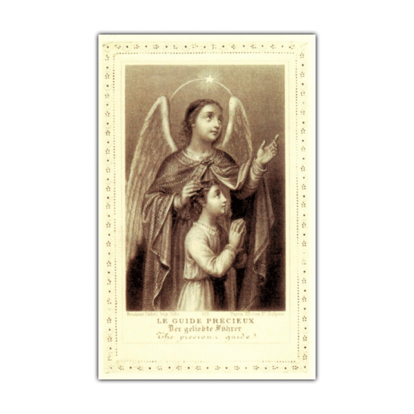 Parents Blessing Prayer Holy Card Guardian Angel 1