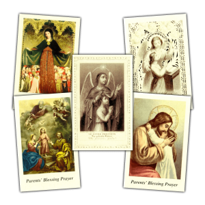 Parents Blessing Prayer Holy Cards