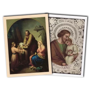 Patronage of Saint Joseph holy cards