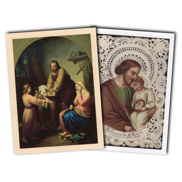 Patronage of Saint Joseph holy cards