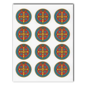 Saint Benedict Medal stickers
