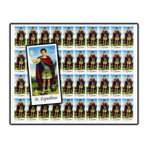 Saint Expeditus stickers