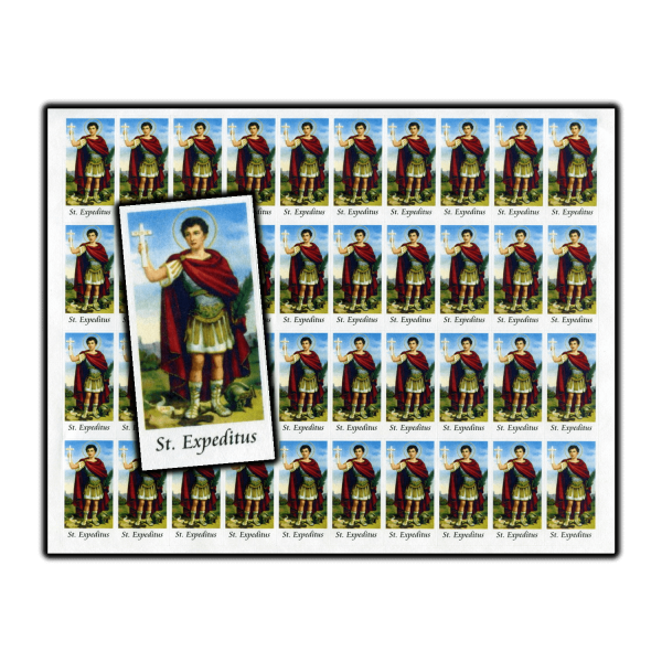 Saint Expeditus stickers