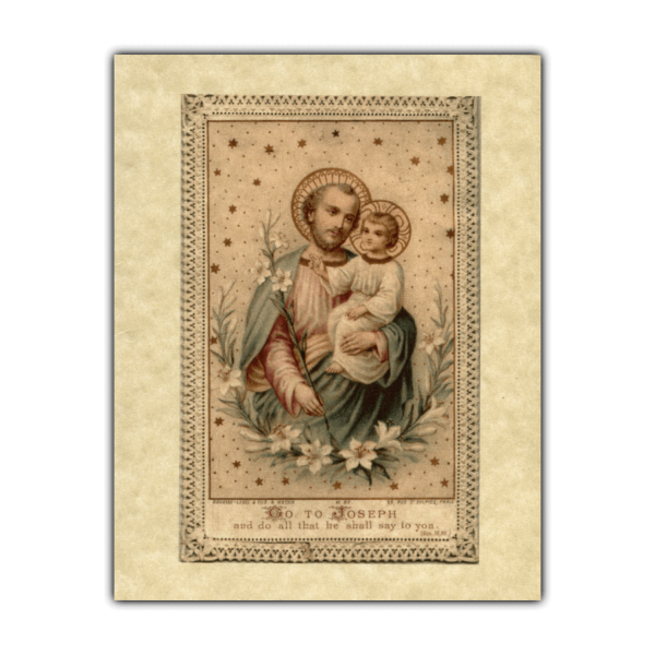 Saint Joseph note card 1