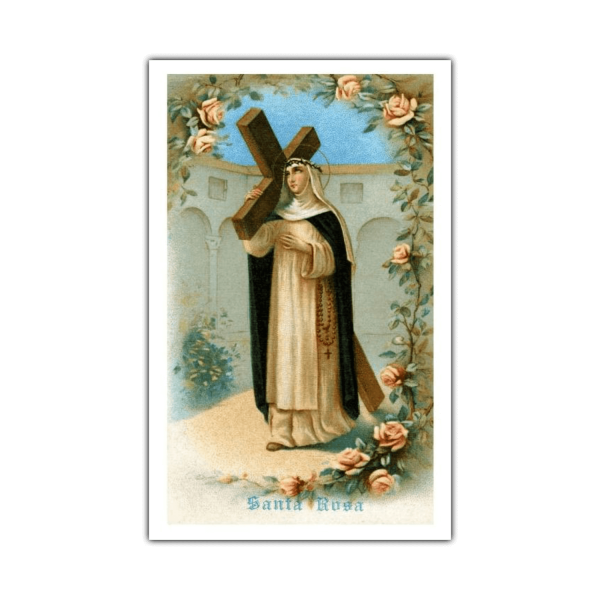 Saint Rose of Lima holy cards