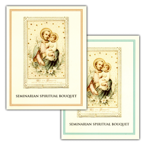Seminarian Spiritual Bouquet cards