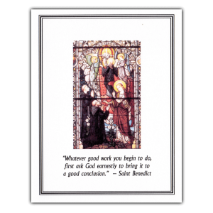 Summer Saint Note Cards Set 2 - Saint Benedict