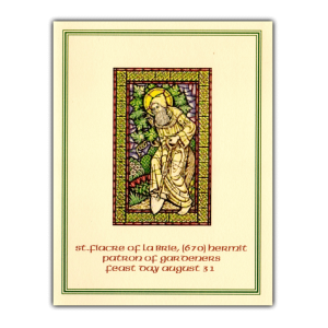 Summer Saint Note Cards Set 3 - Saint Fiacre