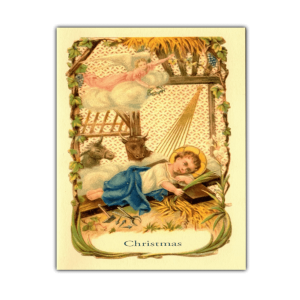 The Crib and the Cross Christmas Card - Christmas