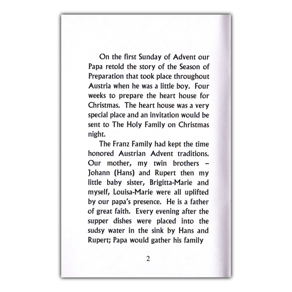 The Heart House - An Austrian Christmas Story inside sample page