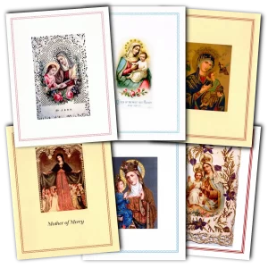 Titles of Mary and Saint Anne Note Cards