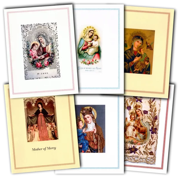 Titles of Mary and Saint Anne Note Cards