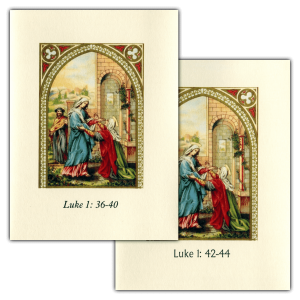 Visitation Blessed Virgin Mary note cards