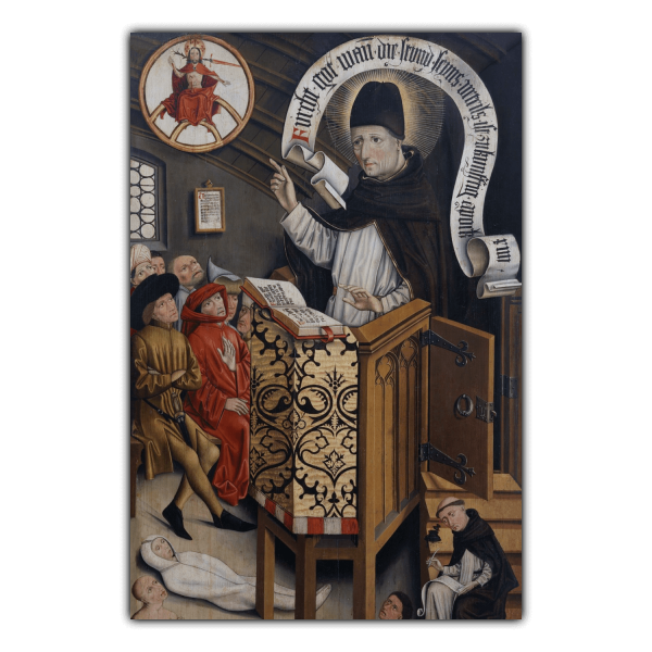Sermon of Saint Albertus Magnus (Friedrich Walther) 4x6